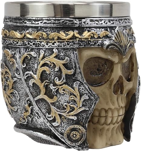 Vaso calavera acero inox espartano