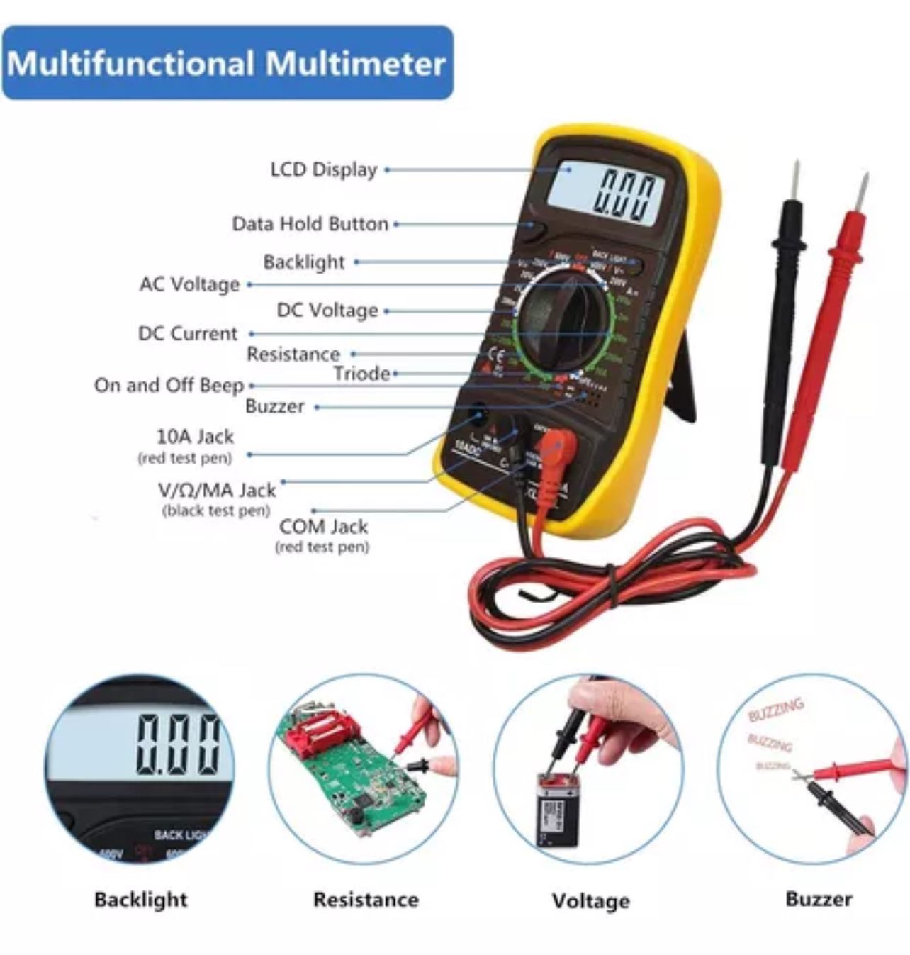 Tester digital DT-830B