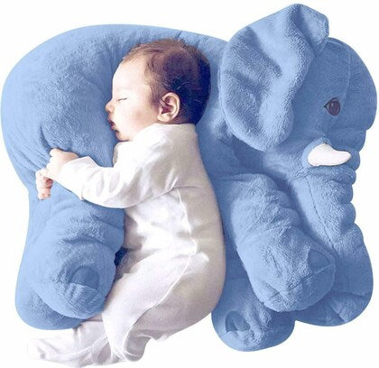 Elefante De Apego 60 Cms Azul